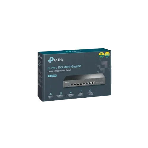 TP-LINK TL-SX1008 8 PORT 10G DESKTOP/RACKMOUNT SWITCH(2y)