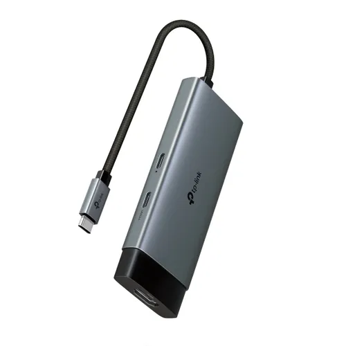 TP-Link UH5020C USB Type-C 5 in 1 USB 3.0 5Gbps Data Transfer 2 x USB A 1x USB C HDMI 4K@60Hz 100W PD Hub