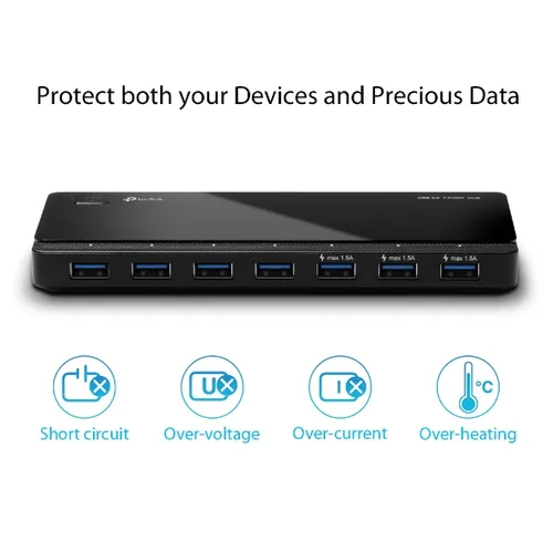 TP-Link UH700 USB 3.0 7-Port Portable Hub