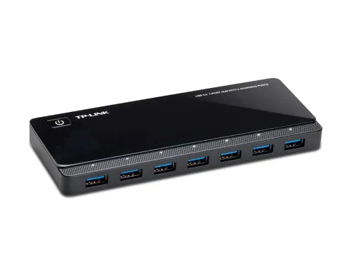 TP Link UH720 USB 3.0 7-Port Hub data transfer ports
