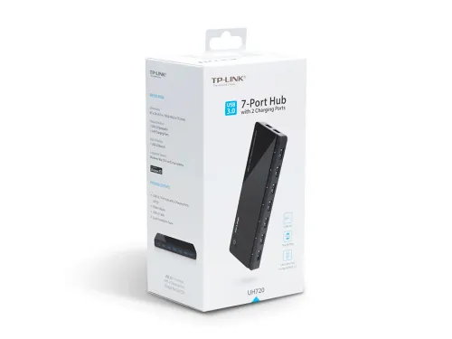 TP Link UH720 USB 3.0 7-Port Hub data transfer ports