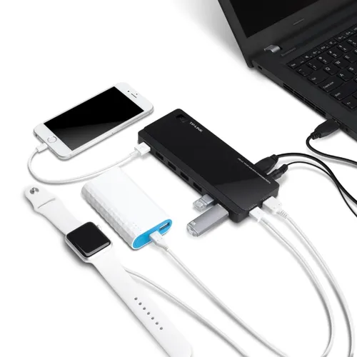 TP-Link UH720 USB 3.0 7-Port with 2 Charging Port Portable Hub