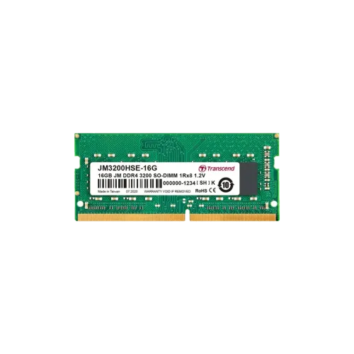 TRANSCEND 16GB DDR4 3200MHZ NOTEBOOK(JM3200HSB-16G)- (3y)