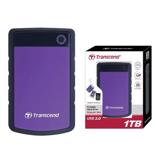 Transcend 1TB StoreJet 25H3 Portable Hard Drives