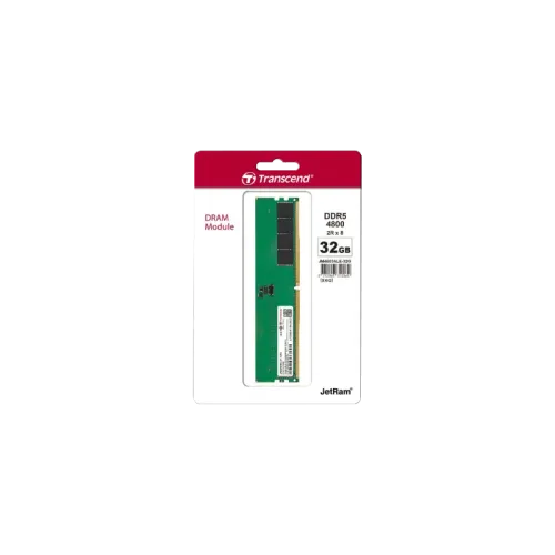 TRANSCEND 32GB DDR5 4800MHZ DESKTOP(JM4800ALE-32G)-(3y)