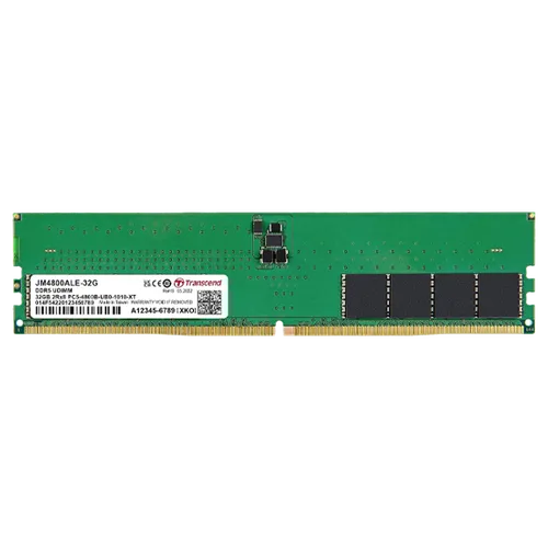 Transcend 32GB DDR5 5600Mhz Desktop Ram (Not Sold Separately)