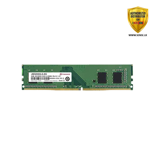 TRANSCEND 8GB DDR4 3200MHZ DESKTOP(JM3200HLB-8G)-3y