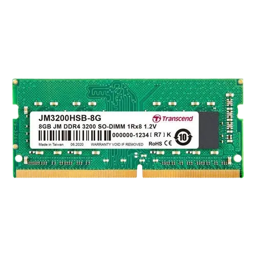 TRANSCEND 8GB DDR4 3200MHZ - LAPTOP RAM