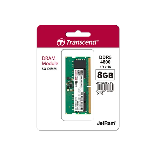 TRANSCEND 8GB DDR5 4800MHZ NOTEBOOK RAM-(3y)