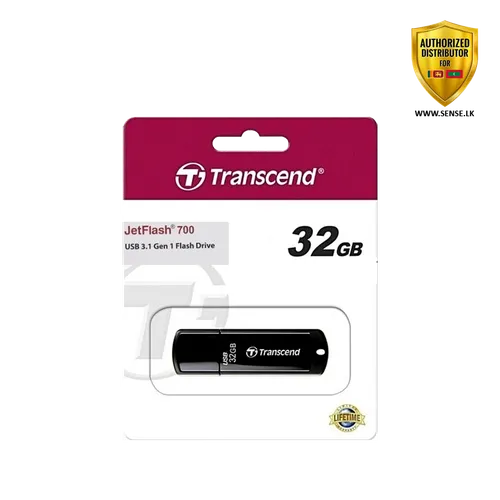 TRANSCEND JF700 32GB USB 3.1 FLASH DRIVE (5y)