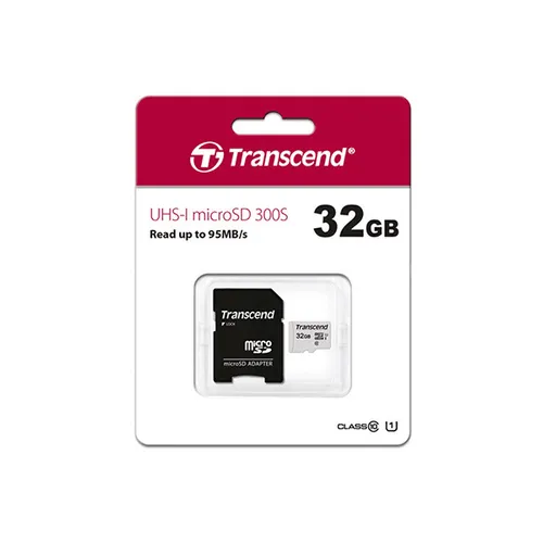 Transcend UHS-I MicroSDHC 300S 32GB Memory Card