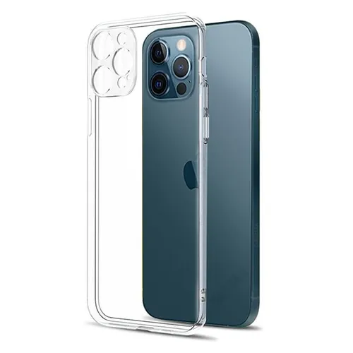 Transparent Clear Case with Camera Protection for iPhone 12 Pro