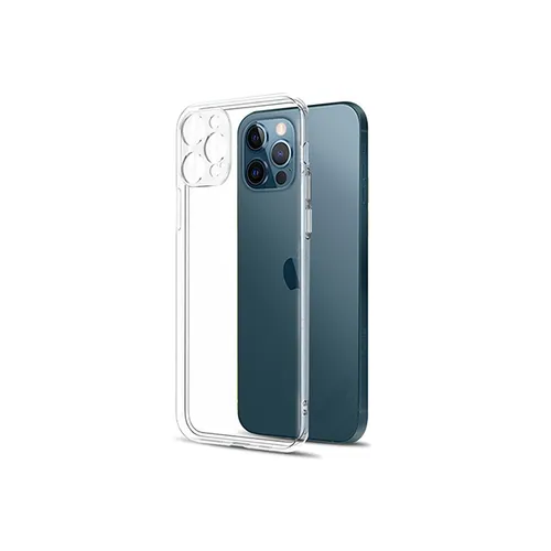 Transparent Clear Case with Camera Protection for iPhone 12 Pro