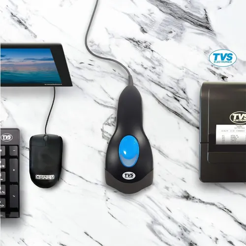 TVS BS-C101 Star 1D CCD Handheld Barcode Scanner USB (Wired), 330 S/Ps