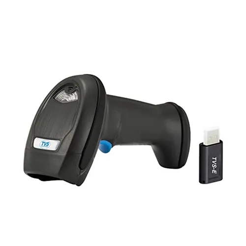 TVS BS-i201s WL 2D 1D&2D wireless barcode scanner with USB WL Dongle (Wireless), 200 S/Ps, 40M Distance