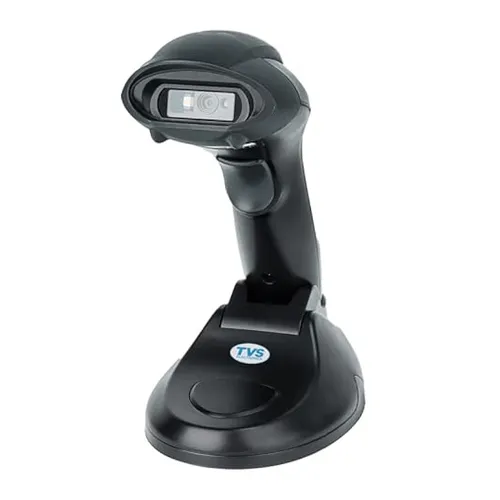 TVS BS-i203s BT Lite 1D&amp;2D Barcode Scanner with Cradle USB (Wireless), 300 S/Ps, 40m