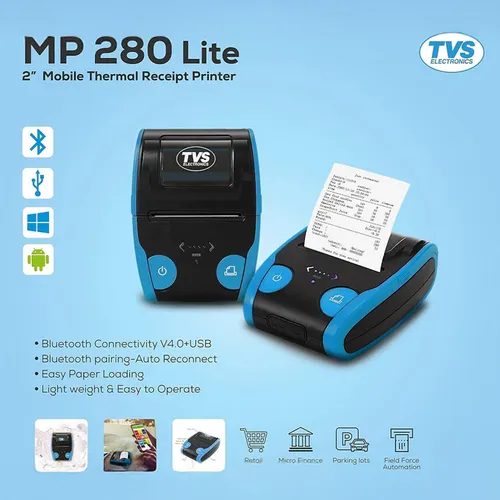 Tvs MP 280 Lite Mobile Thermal Printer