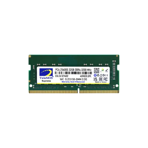 TWINMOS 16GB DDR4 3200MHz NOTEBOOK RAM(3y)