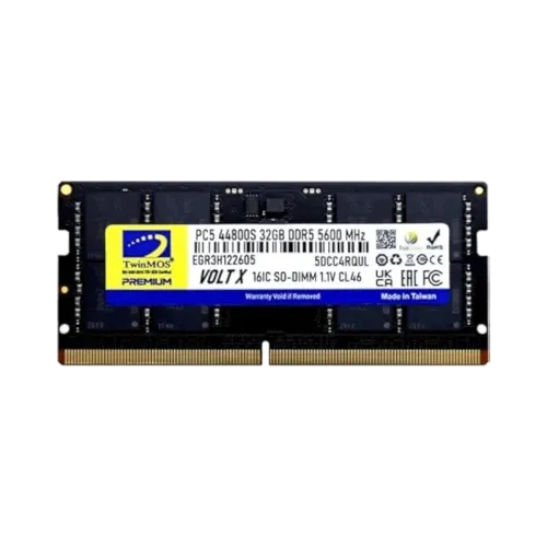 TWINMOS 32GB DDR5 5600MHz NOTEBOOK RAM(3y)