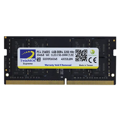 TwinMOS 4GB DDR4 Laptop RAM