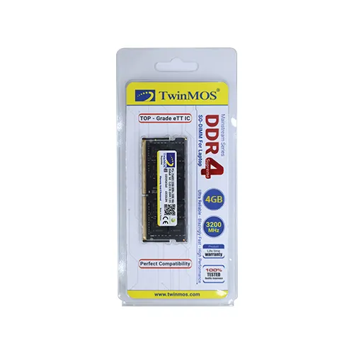 TwinMOS 4GB DDR4 Laptop RAM