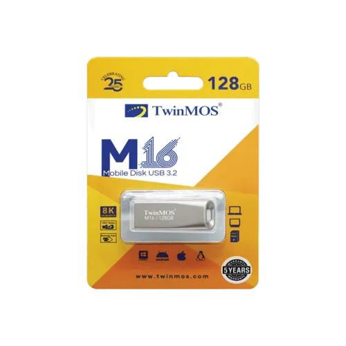 TWINMOS M16 MOBILE DISK 128GB USB 3.2 FLASH DRIVE(5y)