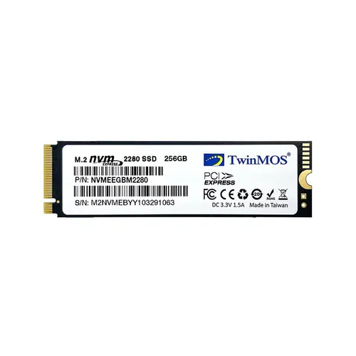 TwinMOS SSD 256GB Nvme Pcie M.2
