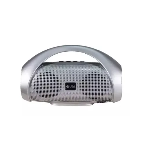 U&i Kingdom 8W Wireless Speaker with 10 Hours Battery Backup 8 W Bluetooth Speaker (Grey, Stereo Channel) (UiBS-6795)