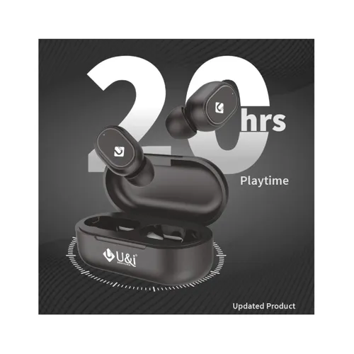U&i TWS-7002 V 5.0 True Wireless Earbuds