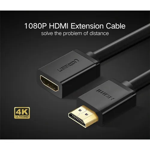 UGREEN 10140 HDMI Male to Female 0.5M Extension Cable