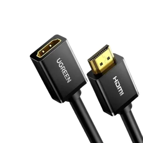 UGREEN 10140 HDMI Male to Female Cable 0.5M Black