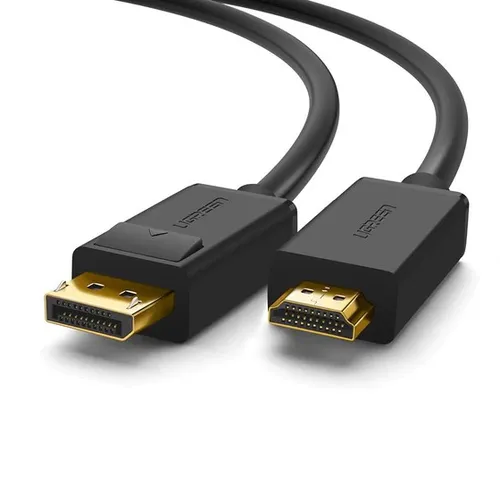 Ugreen 10203 Displayport Male To HDMI Male Cable 3m