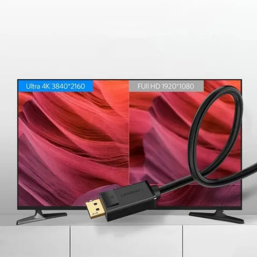 UGREEN 10213 4K 60Hz Displayport Male to Male HDMI 5M Cable