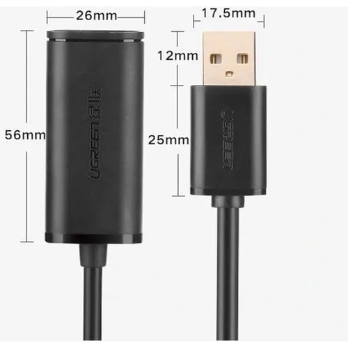 UGREEN 10324 USB 2.0 Active Extension 20M Cable with Chipset