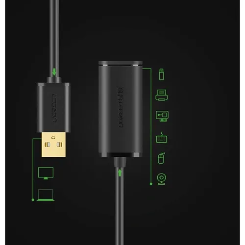UGREEN 10324 USB 2.0 Active Extension 20M Cable with Chipset