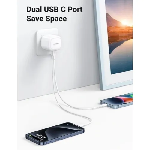 UGREEN 10344 40W Dual Type-C UK Fast Charger