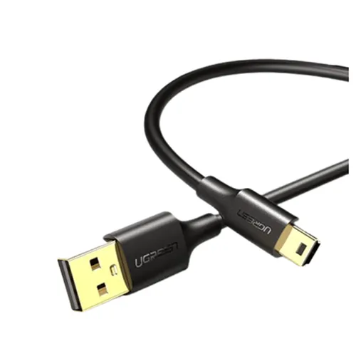 UGREEN 10355 USB 2.0 A Male to 5-Pin Mini USB Male Gold-Plated Data Cable