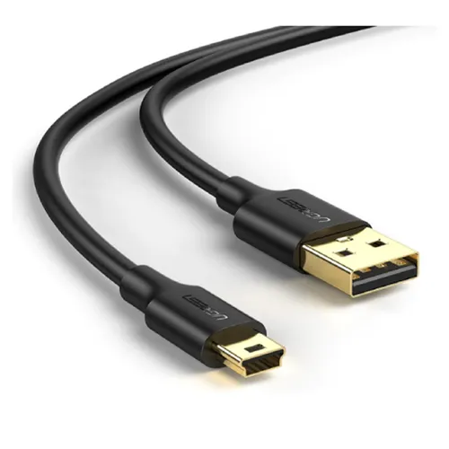 UGREEN 10355 USB 2.0 A Male to 5-Pin Mini USB Male Gold-Plated Data Cable