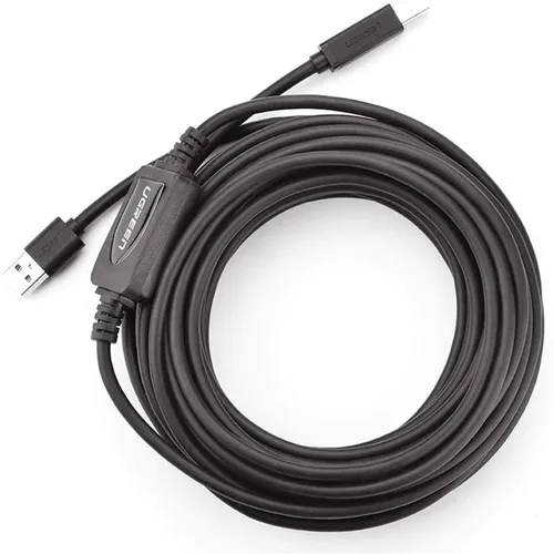 UGREEN 10374 USB-A 2.0 Male to USB-B Male Active Printer 10M Cable