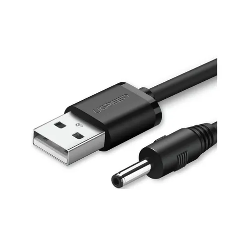 UGreen 10376 USB-A 2.0 to DC 3.5mm M/F 1M Charging Cable