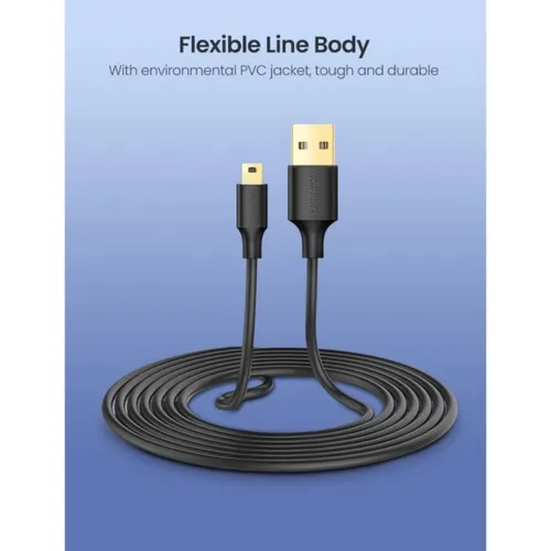 UGREEN 10385 1.5M 2.0 Male to Mini 5 Pin Male Cable