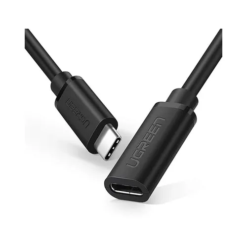 UGREEN 10387 Type-C Male to Type-C Female Audio &amp; Video USB Extension 1M Cable