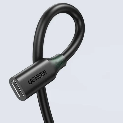 Ugreen 10387 USB C Male To Female Gen 2 Extension Cable – 1m