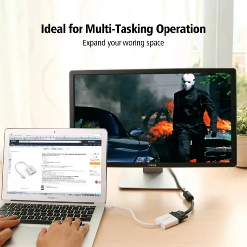 UGREEN 10402 MINI Display Port to DVI Converter