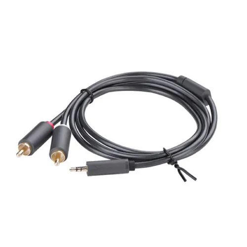 UGREEN 10510 3.5mm male to 2RCA Male Cable 2M - Gray