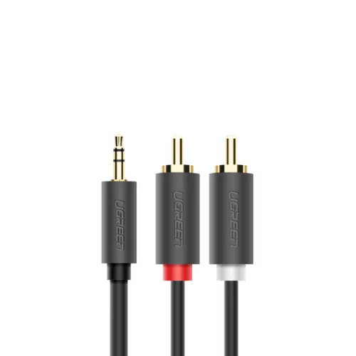 Ugreen 10513 3.5mm Male To 2RCA Male Cable 5m