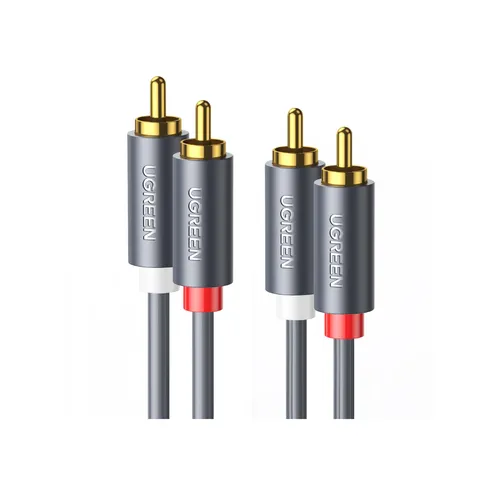 UGREEN 10519 2RCA Male to 2RCA Male 3M Cable