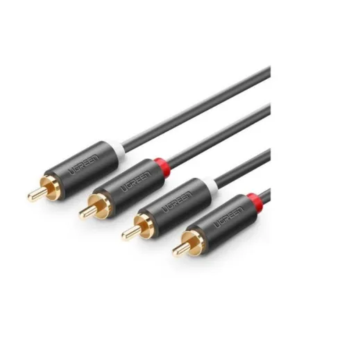 UGREEN 10520 2RCA Male To 2RCA 5M Male Cable