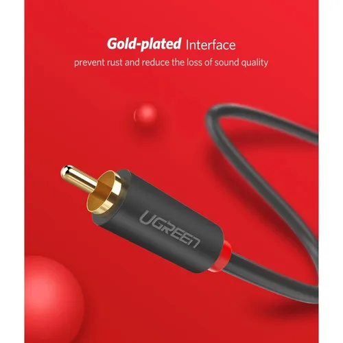 UGREEN 10520 2RCA Male to 2RCA Male 5M Cable