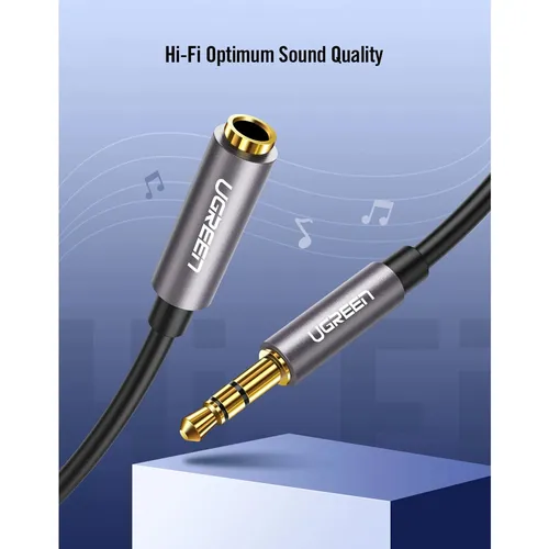 UGREEN 10538 3.5mm Male to 3.5mm Female Extension 5M Cable
